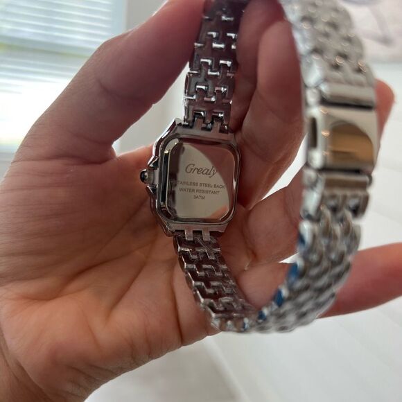 Panthere Classic Silver Stainless Steel Watch - Classic Elegance - Picture 7 of 12